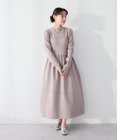 CRAFT STANDARD BOUTIQUE ＜セレモニー／ハレの日＞スポンディッシュニットワンピース
