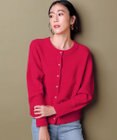 UNFILO 【新色追加/洗える】ふわふわニット パールボタンカーディガン