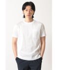 DAKS エンボスロゴ コットンTシャツ