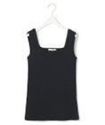 ICB L 【WEB限定カラーあり・洗える】 ブロードステッチリブ タンクトップ