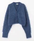 NAVE 【Nave】モヘアシャギー ショートカーディガン