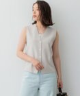 23区 S 【SLOW/一部店舗限定】Vネック ニットベスト
