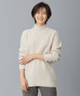 J.PRESS LADIES 【洗える】AUSSIE AIR ハイネック ミドルゲージ ニット