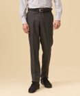 J.PRESS MEN 驚きの軽さ【洗える / 高通気性 / ストレッチ性 / 防シワ】バーズアイスラックス / ノータック