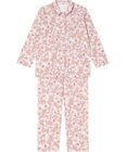 Wing パジャマ 長袖 長ズボン 綿100％(肌側) ふんわりやわらか素材 保温性 ゆったりシルエット シャツタイプ レディース EP5067 ウイング／ワコール