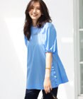 組曲 コットンローン ボリュームスリーブブラウス