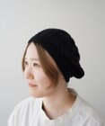 石田製帽 オーガニックコットン アラン編みベレー