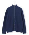 J.PRESS YORK STREET 【UNISEX】フルジップニット カーディガン