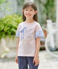 組曲 KIDS 【110-140㎝】リボンリスト Tシャツ