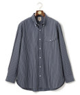 J.PRESS MEN 【KING SIZE】KANEMASA マルチストライプジャージ シャツ
