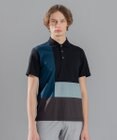 JOSEPH HOMME カラーコットンブロック ポロシャツ