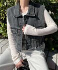WEGO デニムショートベスト