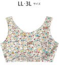 tsumori chisato SLEEP ツモリチサト ナイトアップブラ ベア天竺素材(身生地) 3Lまで対応 大きいサイズ ノンワイヤー ナイトブラ レディース UBX563 /ワコール