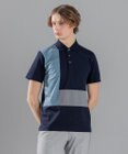 JOSEPH HOMME カラーコットンブロック ポロシャツ