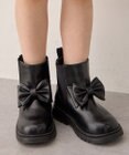 ANY KIDS リボンサイドゴアブーツ