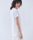 BEIGE， 【洗える】BROIS / コットンクルーネックTシャツ
