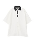 CRAFT STANDARD BOUTIQUE 【クールドライ】バイカラーニット衿ポロシャツ
