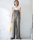 23区 【CLASSY.6月号掲載/洗える】リネンレーヨンストレッチ サロペット