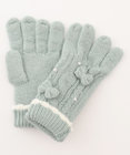 ANY KIDS パール リボン 手袋