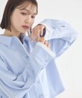 earth music&ecology パイピングショートシャツ
