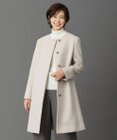 J.PRESS LADIES L アンゴラビーバー ノーカラーコート