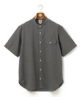 J.PRESS MEN 【KING SIZE】【HYBRID LINEN】 バンドカラーシャツ
