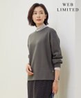 J.PRESS LADIES 【WEB限定】ダンボールニットジャージー カットソー