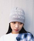 WEGO 【ユニセックス着用ITEM】ジャガードシングルニットワッチ