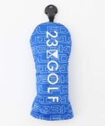 23区GOLF 【UNISEX】オリジナル変形ロゴ ヘッドカバー
