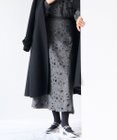 23区 【GOLD LABEL】チュールヘアリーエンブロイダリー スカート