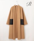 23区 【R(アール)】ウールリバーコート