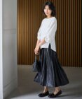 ANY L 【ウエストゴム】チンツギャザースカート