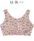 tsumori chisato SLEEP ツモリチサト ナイトアップブラ ベア天竺素材(身生地) 3Lまで対応 大きいサイズ ノンワイヤー ナイトブラ レディース UBX563 /ワコール