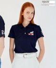 23区GOLF 【PEANUTS】【WOMEN】スヌーピーコラボ 半袖ポロシャツ