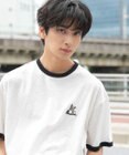 WEGO ワンポイント刺繍リンガーT（SS）