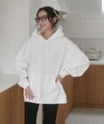 WEGO 【ユニセックス着用ITEM/裏起毛】リラックスフィットスウェットプルパーカー