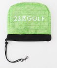 23区GOLF 【UNISEX】オリジナル変形ロゴ アイアンカバー