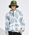 PW CIRCULUS 【袖2WAY】【MEN】プリント デタッチャブル アノラック