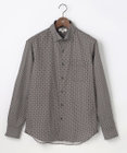 JOSEPH ABBOUD 【オーガニックコットン使用・JAPANファブリック】ジオメトリックプリントシャツ