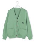 J.PRESS YORK STREET 【UNISEX】裏毛スウェット カーディガン