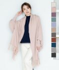 Tiaclasse 【洗える】ストール風カーディガン
