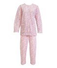 Wing 【数量限定　特別価格】 パジャマ 長袖 長ズボン 綿混(本体) キルトニット素材 保温性 あたたかい 前開きタイプ 丸首 小花柄 レディース EP6911 ウイング／ワコール