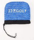 23区GOLF 【UNISEX】オリジナル変形ロゴ アイアンカバー