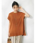 CRAFT STANDARD BOUTIQUE ＵＶカット接触冷感半袖ニットチュニック