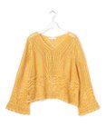 23区 【GOLD LABEL】コットンレーシー ニット
