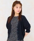 Feroux 【ご好評につき今季も登場！・洗える】透かし編み カーディガン