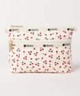 LeSportsac PERFECT COSME POUCH/チェリーレッドキルト