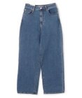 UNFILO 【UNFILO DENIM/新色追加】撥水ストレッチ ルーズワイドデニム