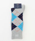 23区GOLF 【MEN】アーガイル柄レギュラーソックス