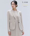 BEIGE， 【洗える・L-size】CINDY / テーラードジャケット